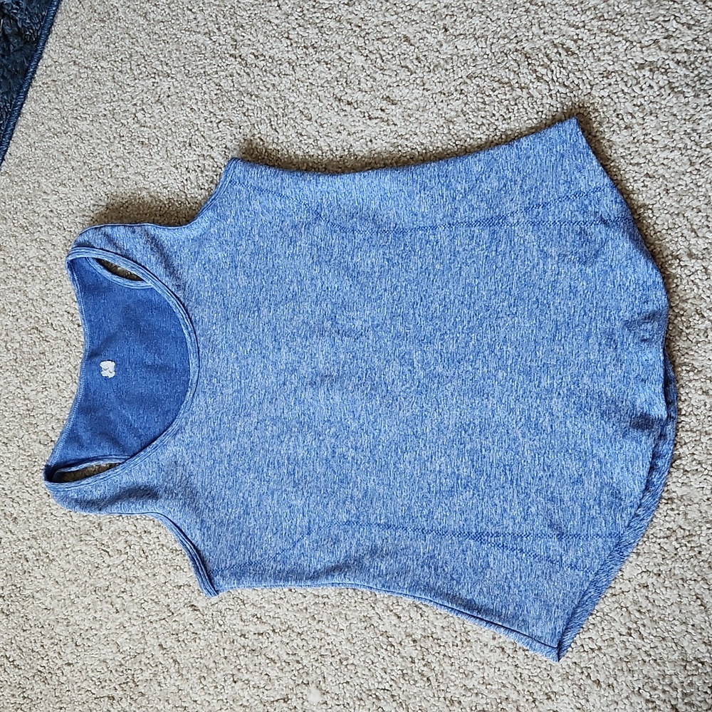 Blue Buffbunny tank top